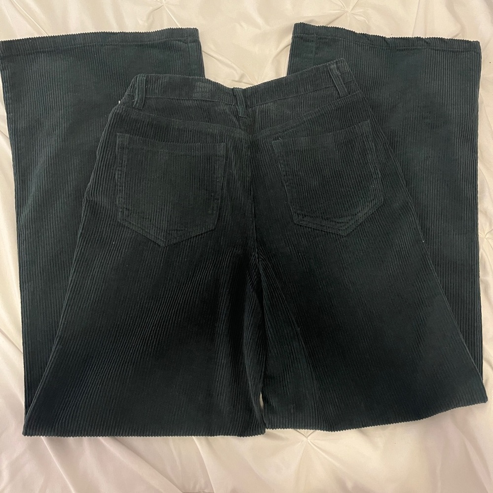 Tilly’s RSQ Green Corduroy Wide Leg Pants
